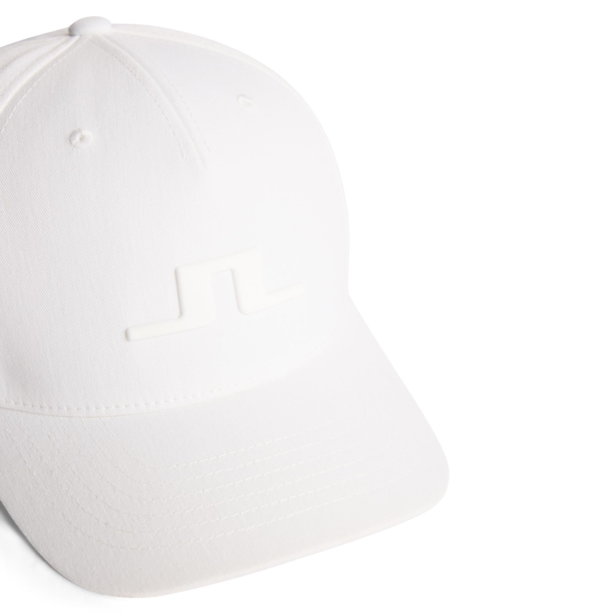 J Lindeberg Heath Mens Golf Cap White